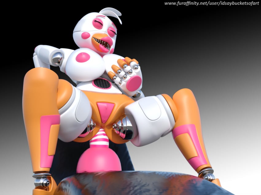 3d 3d_model anal anal_masturbation anal_sex animatronic avian clothing female five_nights_at_freddy's fnaf footwear freddy_fazbear's_pizzeria_simulator funtime_chica_(fnaf) furry high_heels idsaybucketsofart machine masturbation penetration robot scottgames shoes solo video_games