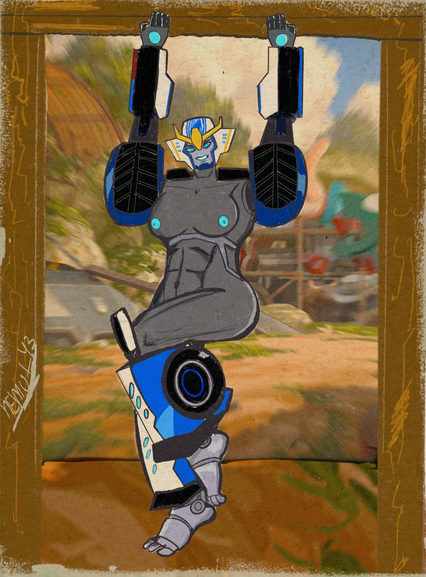 bad_art mechanical pin_up robot_girl strongarm strongarm_(transformers) transformers