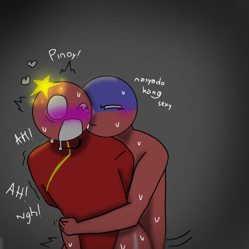 china_(countryhumans) countryhumans gay male male/male male_only philippines_(countryhumans)