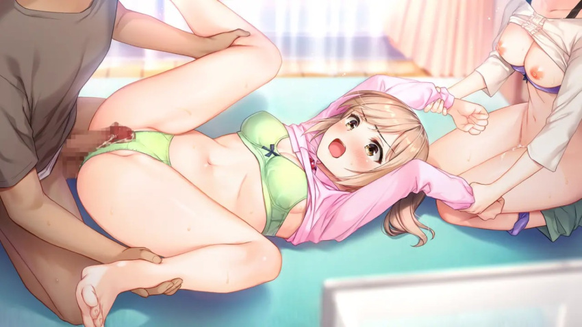 Kamihina Mizuki (Seisokei Futago Idol No Ura Jijou ~Ore Dake Ga Shiru Midara Na Futari~) Rule 34 Image