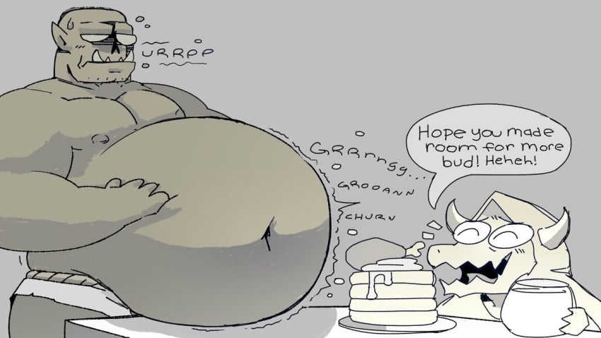 1boy big_belly male male_only mfbigfellas round_belly solo solo_male