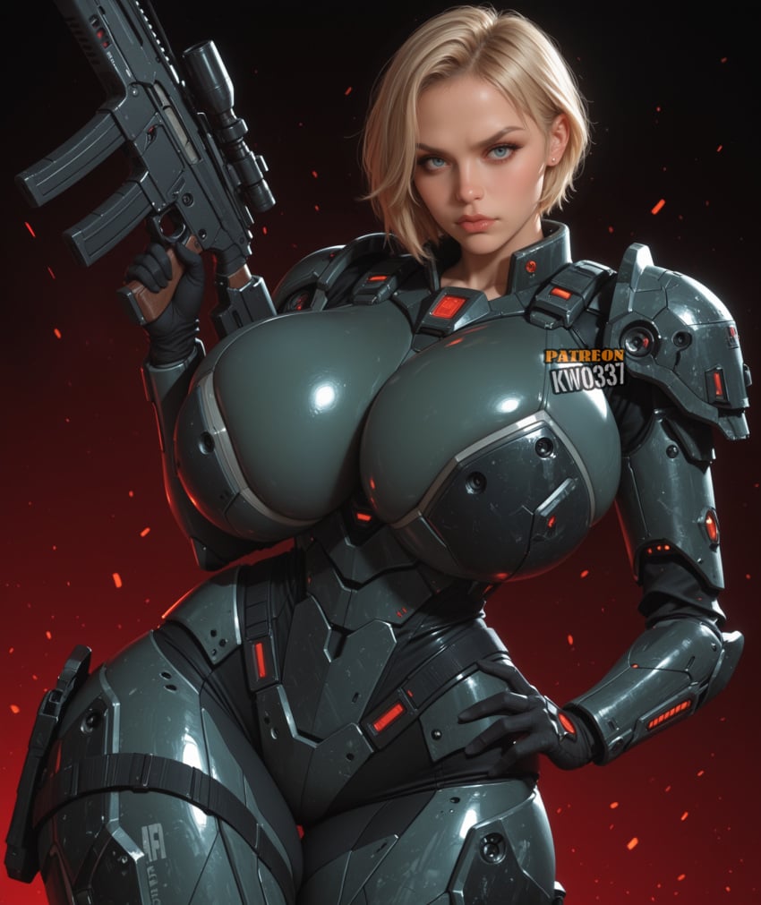 Sergeant Calhoun (Wreck-It Ralph) Rule 34 Image
