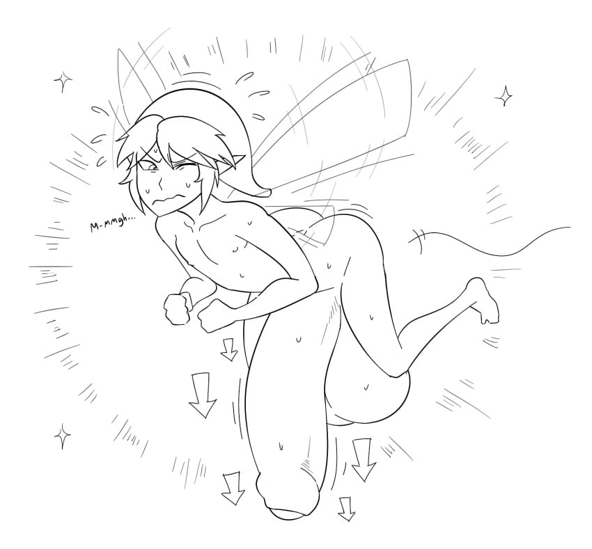 1boy androgynous ass balls big_balls big_penis fairy fairy_spell fairy_wings femboy foreskin girly glans-peek half-erect huge_balls humanoid humanoid_penis hung_trap hylian hyper hyper_balls hyper_cock_femboy hyper_penis line_art link male male_focus male_only nintendo nude octoboy one_eye_closed partially_retracted_foreskin penis pointy_ears small_but_hung solo solo_focus sweat the_legend_of_zelda trap uncircumcised uncut unretracted_foreskin video_games wings zelda_ii:_the_adventure_of_link