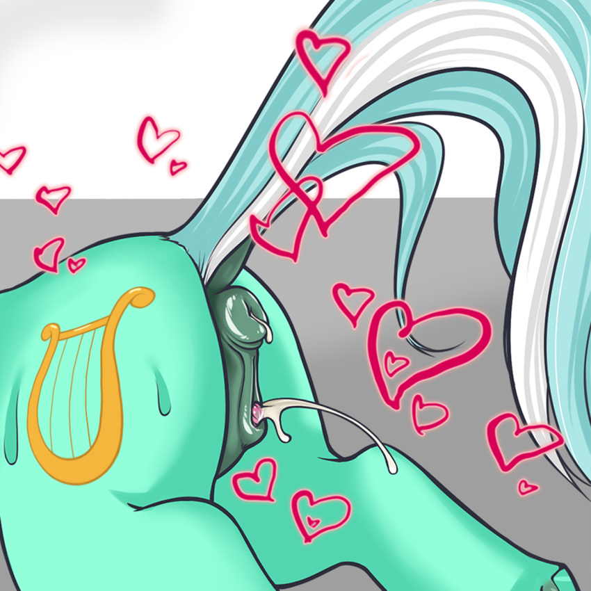 2018 anatomically_correct anatomically_correct_pussy animal_genitalia animal_pussy anus ass coinpo cutie_mark digital_media_(artwork) dock earth_pony equine equine_pussy female feral friendship_is_magic hi_res horse lyra_heartstrings_(mlp) mammal my_little_pony pony pussy pussy_juice solo