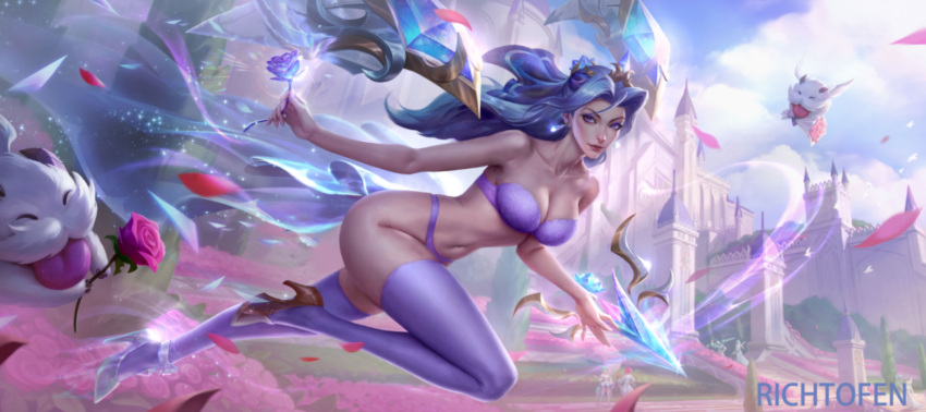 crystal_rose_kai'sa crystal_rose_series edit kai'sa league_of_legends league_of_legends:_wild_rift lingerie richtofen