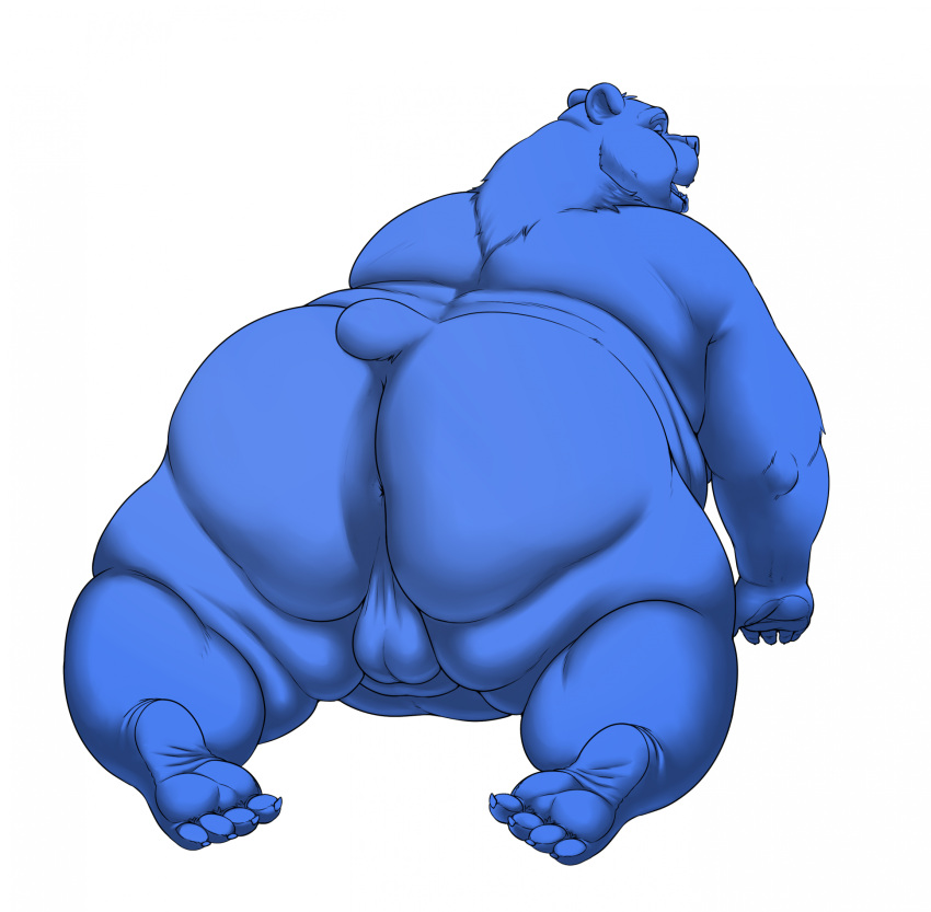 bear fat fat_man furry kronexfire male_only overweight_male