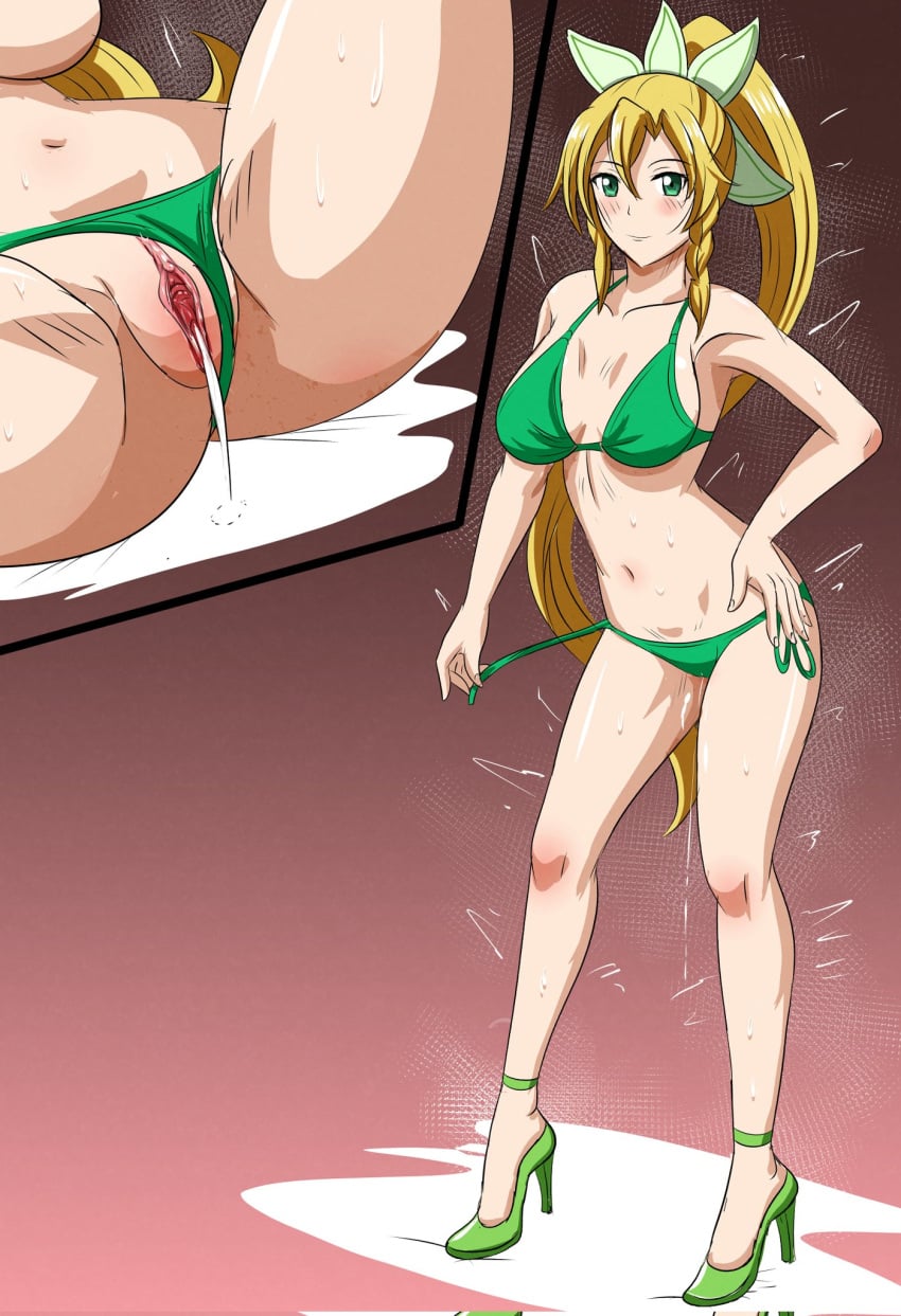 Leafa (Sword Art Online) Rule 34 Image