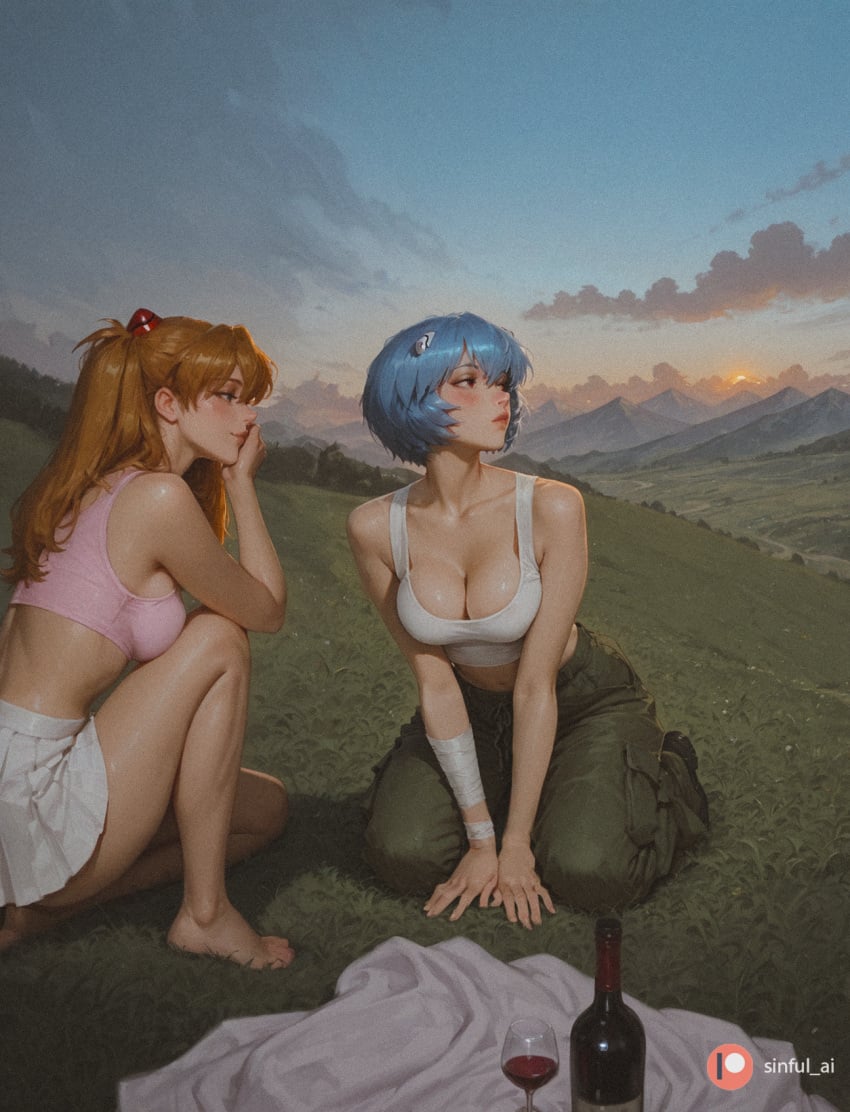 Souryuu Asuka Langley (Neon Genesis Evangelion) Rule 34 Image