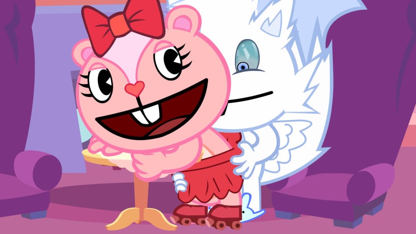 anthro giggles happy_tree_friends nemao no_humans snowers