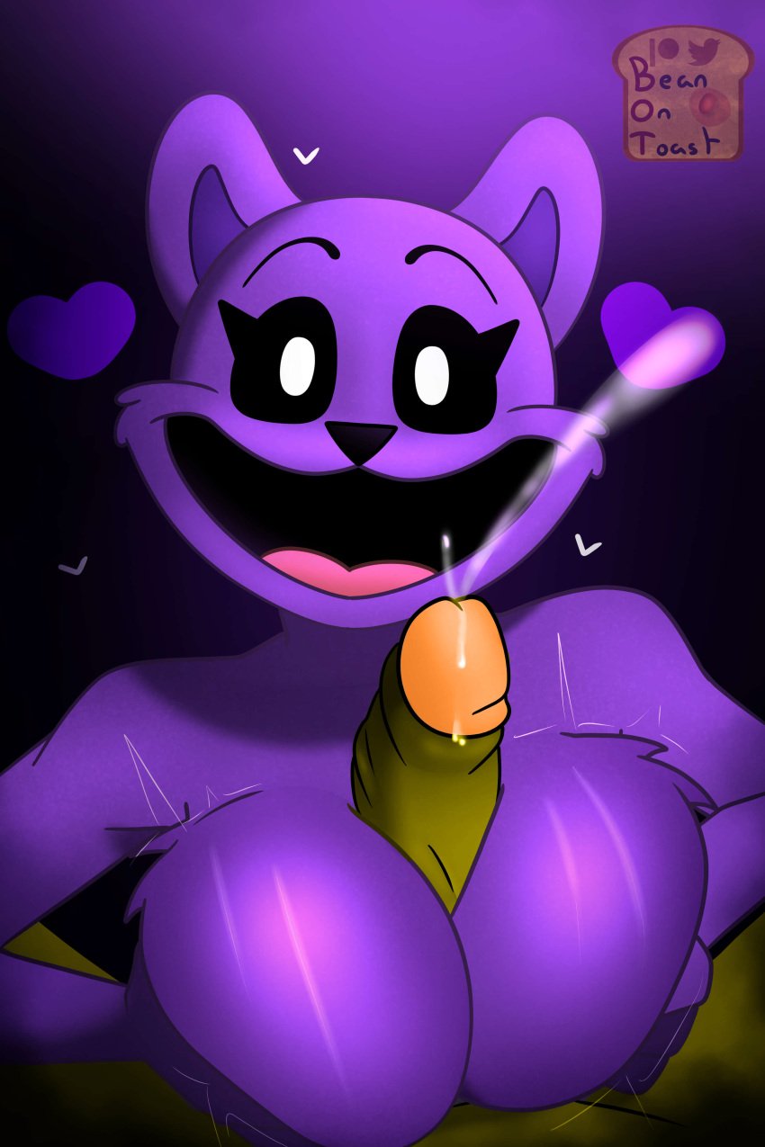 anthro beanontoast beanontoast_(edits) catnap_(poppy_playtime) critters_(poppy_playtime) cum edit edited edited_image female furry_only kickinchicken kickinchicken_(poppy_playtime) no_humans paizuri poppy_playtime poppy_playtime_(chapter_3) purple_body purple_fur purple_skin smiling_critters straight tagme titfuck titjob yellow_body yellow_fur yellow_skin