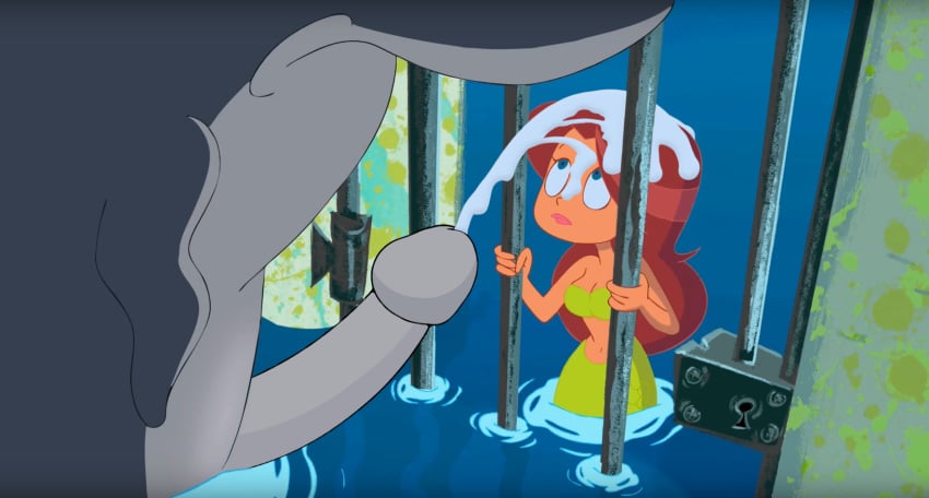 cum cumshot edit faceless_male marina_(zig_and_sharko) mermaid screenshot screenshot_edit sharko zig_and_sharko