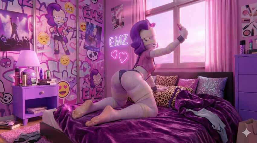 Emz (Brawl Stars) Rule 34 Image