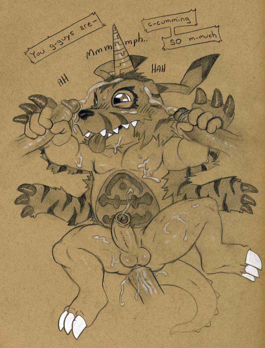 Gabumon (Digimon) Rule 34 Image