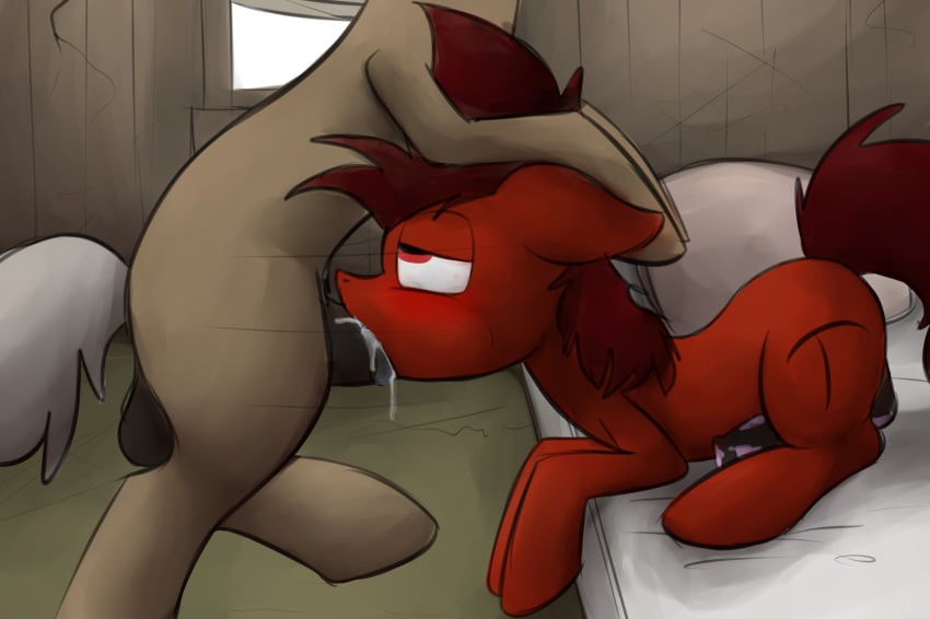 bed bedroom cum cum_in_mouth cum_inside duo earth_pony equine erection fellatio feral forced forced_oral gay horse male male_penetrating mammal mars_miner marsminer my_little_pony oral oral_penetration penetration penis pony rape sex yaoi