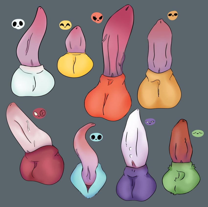 1futa absurd_res animal_genitalia artificer_(rain_world) balls big_penis chart fluffy_balls genital_slit genitals gourmand_(rain_world) group hi_res hunter_(rain_world) male monk_(rain_world) penile_spines penis penis_chart pink_penis rain_world red_penis rivulet_(rain_world) saint_(rain_world) sheath simple_background slugcat small_penis spearmaster_(rain_world) survivor_(rain_world) tapering_penis unknown_artist vein veiny_penis videocult white_penis