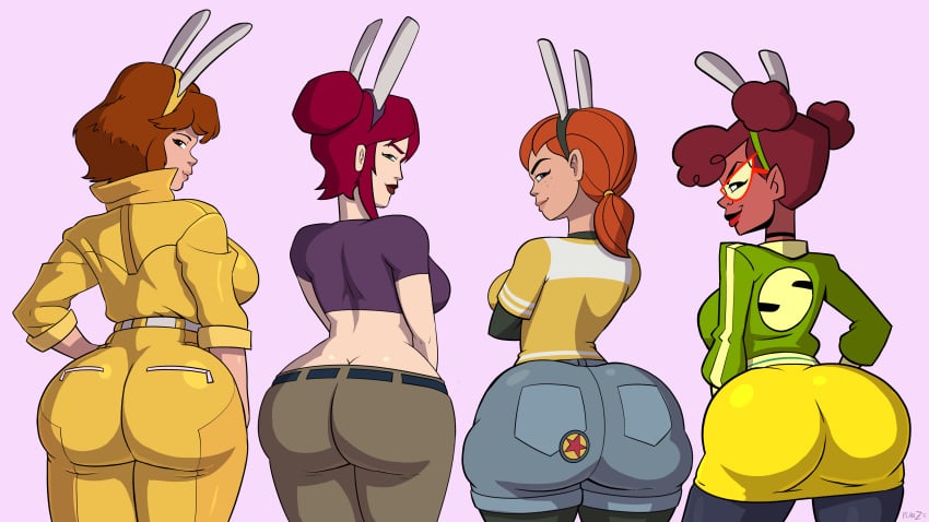 April O'Neil (Rise Of The Tmnt) Rule 34 Image