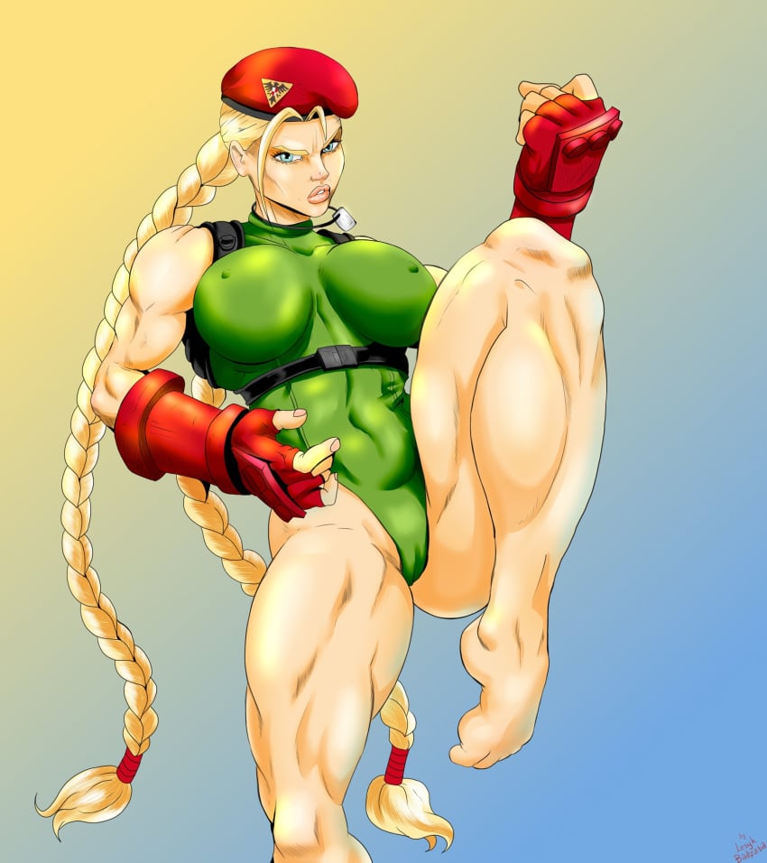 1girls alex_zakia badzaba big_breasts cammy_white female fit fit_female street_fighter