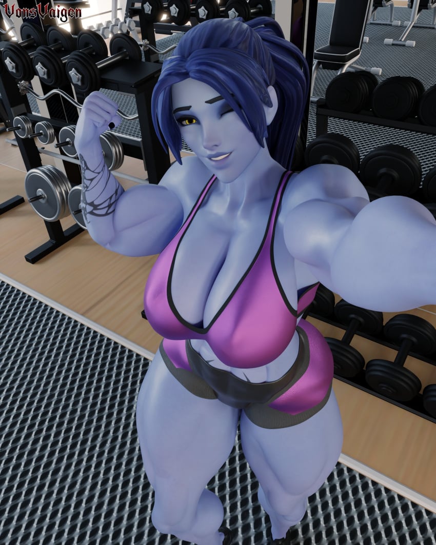 1girls 3d activision amelie_lacroix big_ass big_breasts big_thighs blizzard_entertainment blue-skinned_female blue_body blue_skin breasts bubble_ass bubble_butt bust busty chest curvaceous curves curvy curvy_figure female hips hourglass_figure huge_ass large_ass legs mature mature_female overwatch overwatch_2 selfie slim_waist thick thick_ass thick_hips thick_legs thick_thighs thighs voluptuous voluptuous_female vonsvaigen waist wide_hips wide_thighs widowmaker