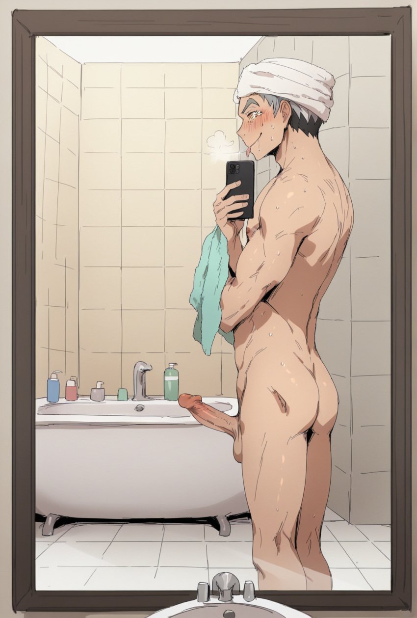 ai_generated anime bara bokuto_koutarou boy boy_rape dick gay haikyuu!! hentai kl_99 male male/male male_only muscle muscles muscular muscular_male nsfw penis sex yaoi