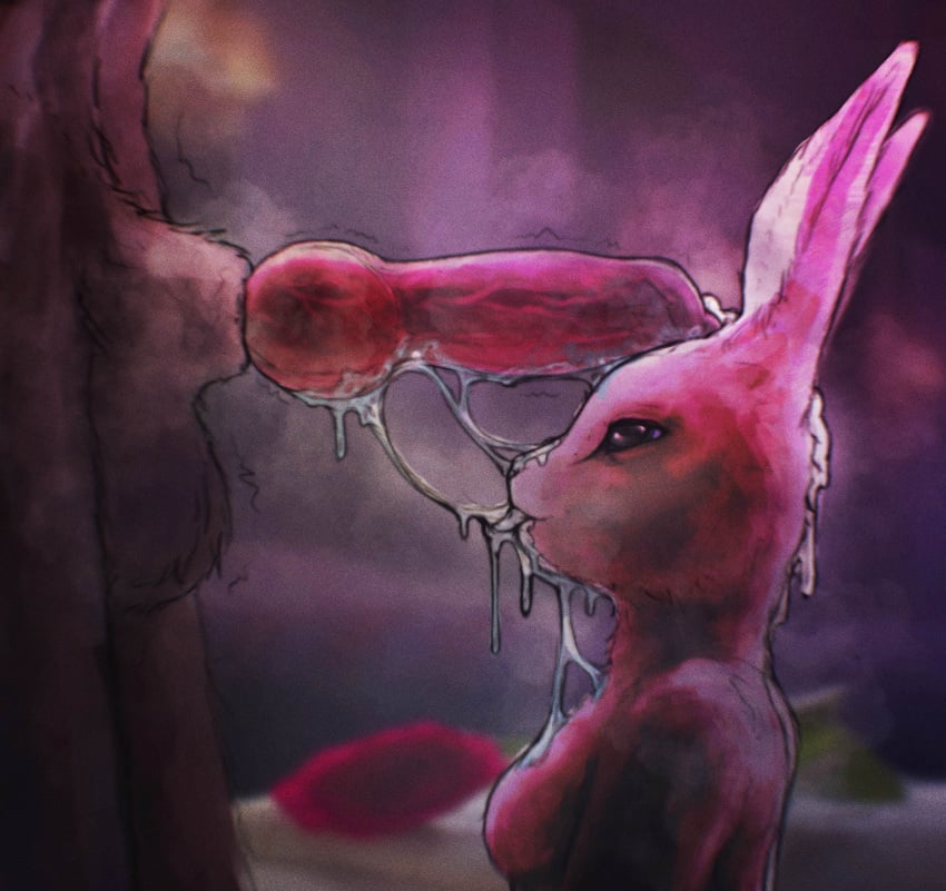 absurd_res after_oral after_orgasm after_sex animal_genitalia animal_penis anonymous_artist anthro balls beastars bodily_fluids breasts canid canine canine_genitalia canine_penis canis cum cum_on_body digital_media_(artwork) domestic_rabbit duo dwarf_rabbit erection female fur genital_fluids genitals grey_body grey_fur hair haru_(beastars) hi_res knot knotted_penis lagomorph legoshi_(beastars) leporid long_ears male male/female mammal nude oral oryctolagus penis penis_on_face penis_on_head rabbit saliva sex size_difference sketch tongue white_body white_fur wolf