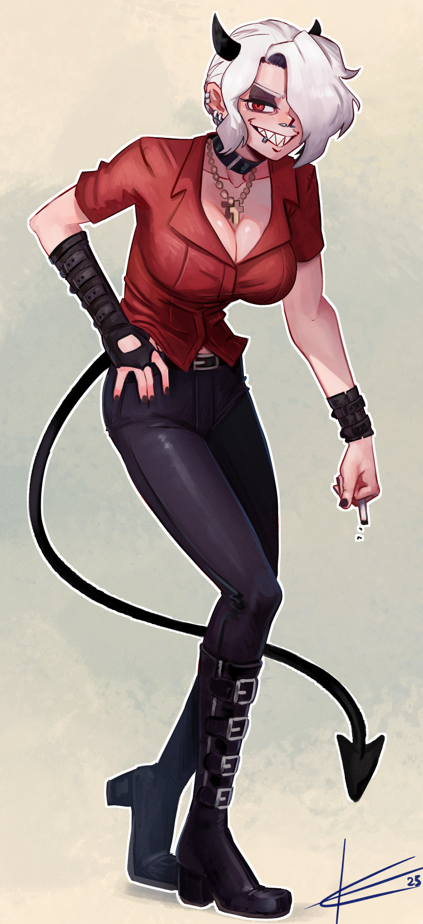 Zdrada (Helltaker) Rule 34 Image