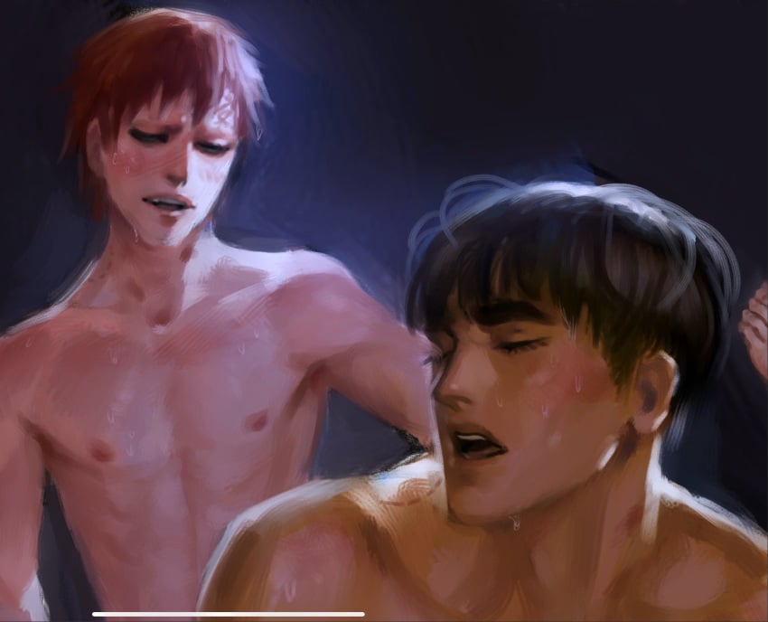 2boys anal anal_penetration anal_sex annas_anya arched_back asian asian_male bent_over black_hair boruto:_naruto_next_generations bowl_cut completely_naked completely_nude completely_nude_male facial_markings from_behind from_behind_position front_view gaara gay gay_male gay_sex hi_res high_resolution highres interracial light-skinned_male light_skin looking_pleasured male male/male male_only messy_hair naked naruto naruto:_the_last naruto_(series) naruto_shippuden nipples nude nude_male open_mouth pale-skinned_male pale_skin pleasure_face realistic red_hair rock_lee shonen_jump shounen_jump shueisha sweat sweatdrop sweating sweaty twink very_high_resolution weekly_shonen_jump weekly_shounen_jump yaoi