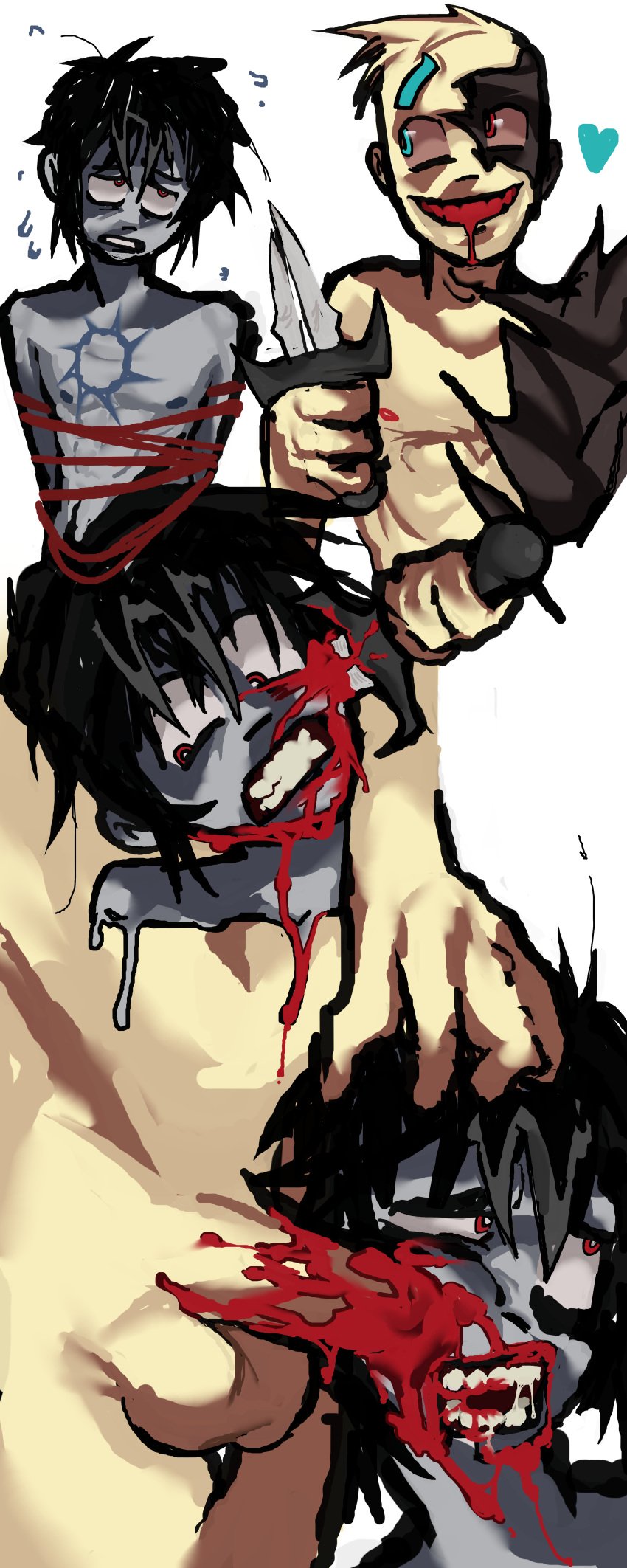 blood forced forced_oral forsaken forsaken_(roblox) gore guro john_doe john_doe_(forsaken) john_doe_(roblox) mad_dog68 roblox roblox_game robloxian two_time two_time_(forsaken)