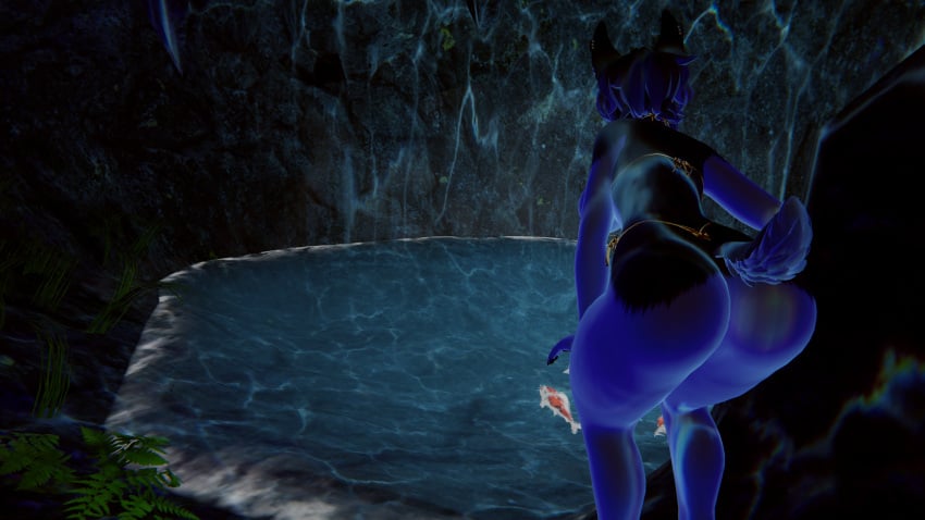1girls 3d anthro ass beach big_ass big_breasts bikini biped breasts canid canine cave delilahgrey female female_only fur furry golden_week mammal ocean seaside solo standing swimsuit swimwear two-piece_swimsuit vr vr_media vrchat vrchat_avatar vrchat_model vrchatmedia wolf_girl wolf_humanoid