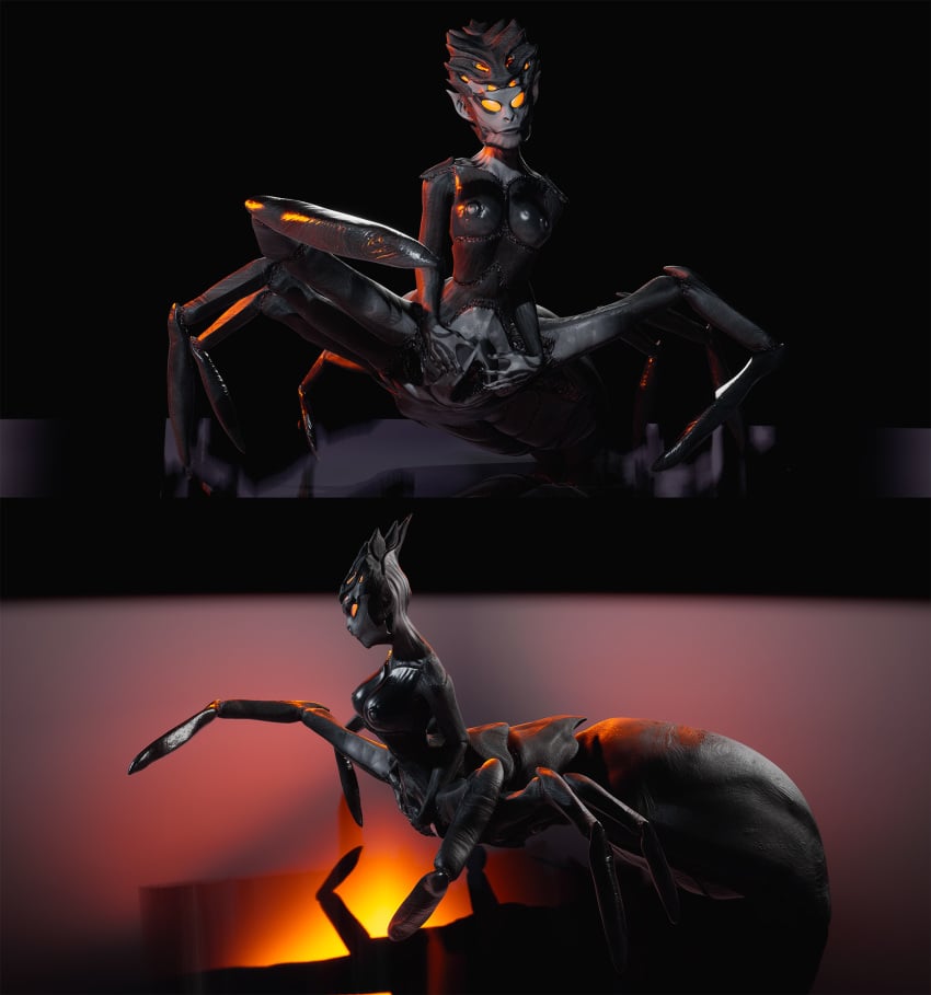 3d arachnid arthropod spider spider_taur tagme