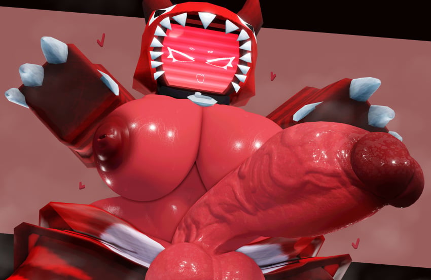 1futa 3d areolae balls big_breasts big_penis breasts drako_veeronica forsaken_(roblox) futa futanari gynomorph intersex nipples penis penis_out roblox roblox_game roblox_studio robloxian shemale tagme tv_head veeronica yukari_hanarr34