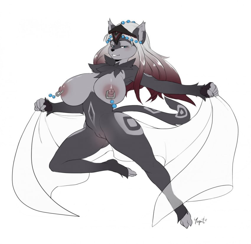 1girls 2018 anthro big_breasts breasts dancing digital_media_(artwork) feline female female_only fur furry furry_only large_breasts long_hair looking_at_viewer lynx maison_ombrelune nipple_piercing nude presenting pussy solo tail thighs vagina veil yogoat zephyr_ombrelune