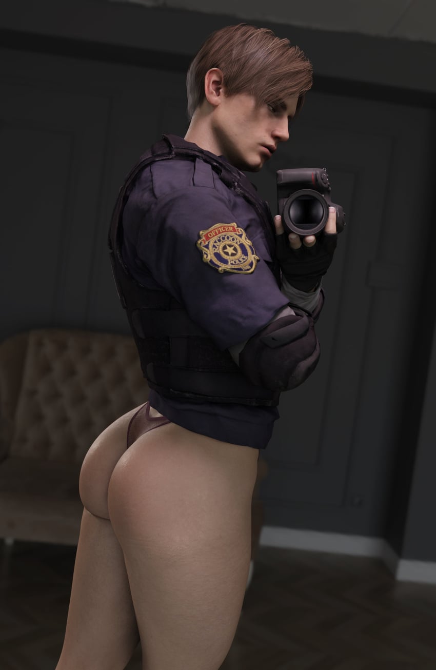 Leon Scott Kennedy (Resident Evil) Rule 34 Image