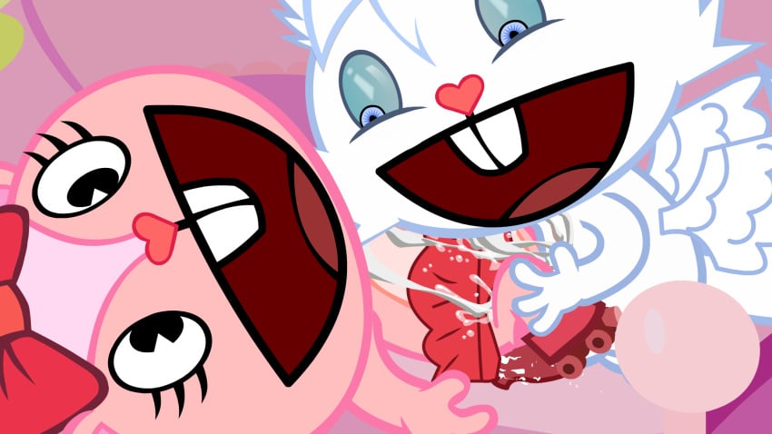 anthro giggles happy_tree_friends nemao snowers tagme