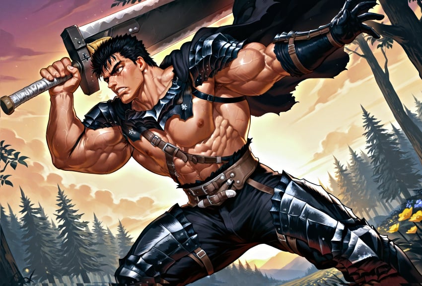 Guts (Berserk) Rule 34 Image