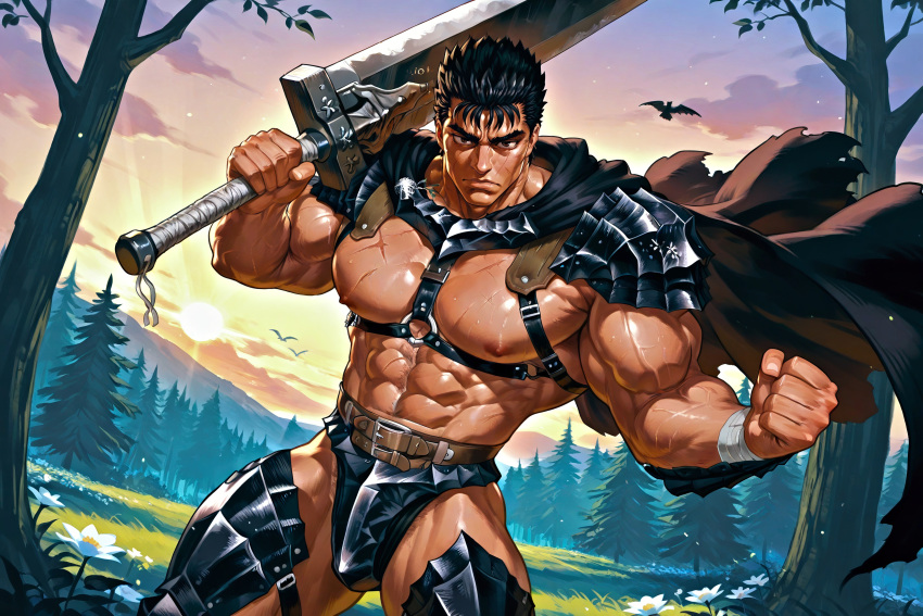 Guts (Berserk) Rule 34 Image