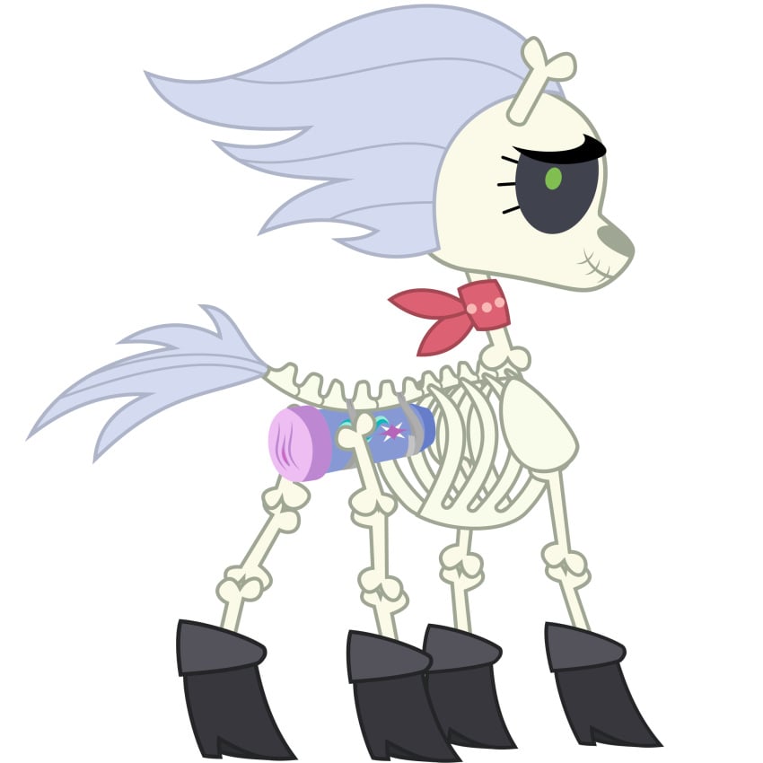 alpha_channel animated_skeleton bone boots clothing equine female footwear friendship_is_magic grypher mammal my_little_pony penetrable_sex_toy sex_toy simple_background skeleton skellinore_(mlp) transparent_background undead