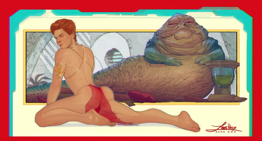 cal_kestis ginger jabba_the_hutt jedi:_fallen_order male male_only star_wars thong twink zane_nox