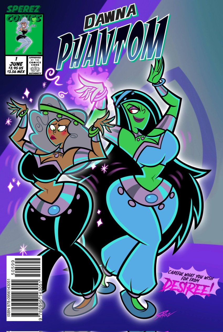 2girls arabian arabian_female big_breasts big_thighs breasts bust busty chest curvaceous curvy curvy_figure danny_phantom dawna_fenton dawna_phantom desiree digital_media_(artwork) female genie ghost ghost_girl green-skinned_female green_body green_skin hero heroine hips hourglass_figure huge_breasts huge_thighs humanoid large_breasts large_thighs legs light-skinned_female light_skin mature mature_female nickelodeon nicktoons original_character round_ass samperez slim_waist thick thick_hips thick_legs thick_thighs thighs villain villainess voluptuous voluptuous_female waist wide_ass wide_hips wide_thighs