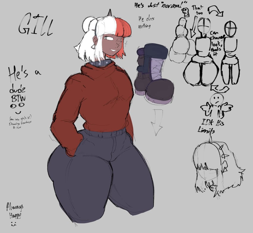 1boy 1femboy ass ass_focus big_ass blue_jeans bubble_butt character_name character_sheet chocker clothed color dumptruck_ass fat_ass femboy feminine feminine_male gigantic_ass girly huge_ass looking_at_viewer mrweedor oc original original_character red_hair red_sweater round_ass simple_coloring sketch smiling sweater thick thick_ass thick_boy thick_thighs voluptuous voluptuous_femboy voluptuous_male white_hair