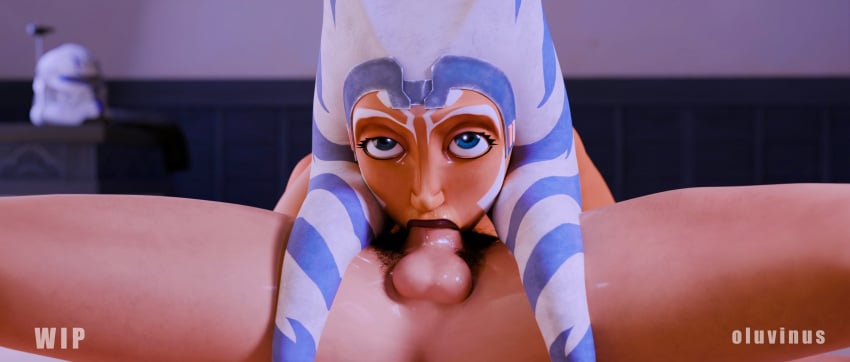 3d ahsoka_tano blowjob captain_rex clone clone_wars deepthroat fellatio jedi oral self_upload star_wars star_wars:_the_clone_wars