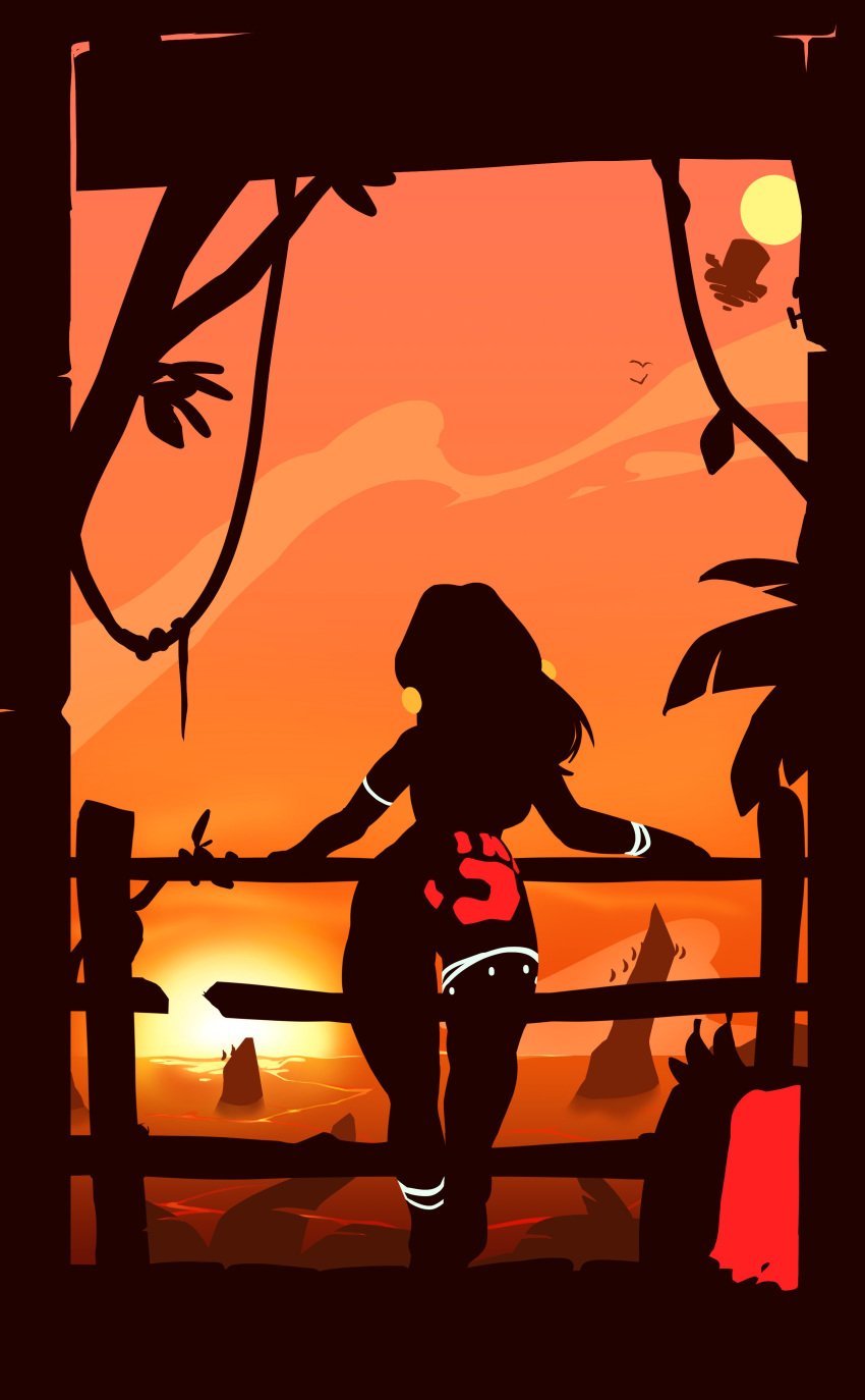 1girls aircraft big_breasts body_markings breasts combos-n-doodles donkey_kong_(series) earrings evening female female_only food human human_only jewelry jungle large_breasts long_hair makeup mario_(series) markings nintendo outdoors pauline plant red_paint ship silhouette sky solo spank_marks sunset super_mario_odyssey thighs vines white_markings