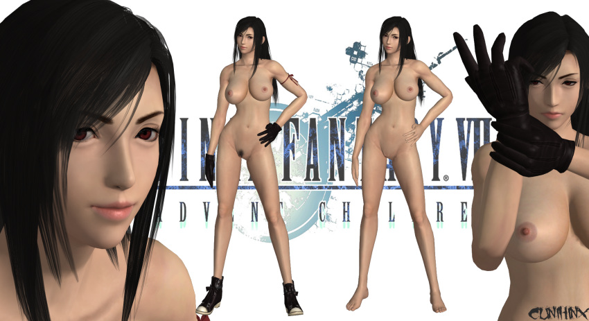 breasts cunihinx final_fantasy final_fantasy_vii final_fantasy_vii_advent_children full_frontal_nudity model nude pussy tifa_lockhart xnalara xps