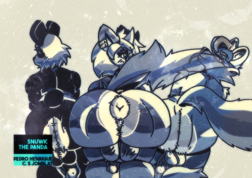 2025 after_sex ailurid animal_humanoid anthro anthro_penetrated anus ass bear big_butt bodily_fluids cum cum_inside equid equine fan_character femboy feminine_pose genital_fluids genitals giant_panda group hi_res humanoid humanoid_genitalia humanoid_penis male male_penetrated mammal muscular muscular_anthro muscular_male nintendo penetration penis pokemon pokemon_(species) precum puffy_anus red_panda snuwkthelewd thick_thighs trio wide_hips zebra