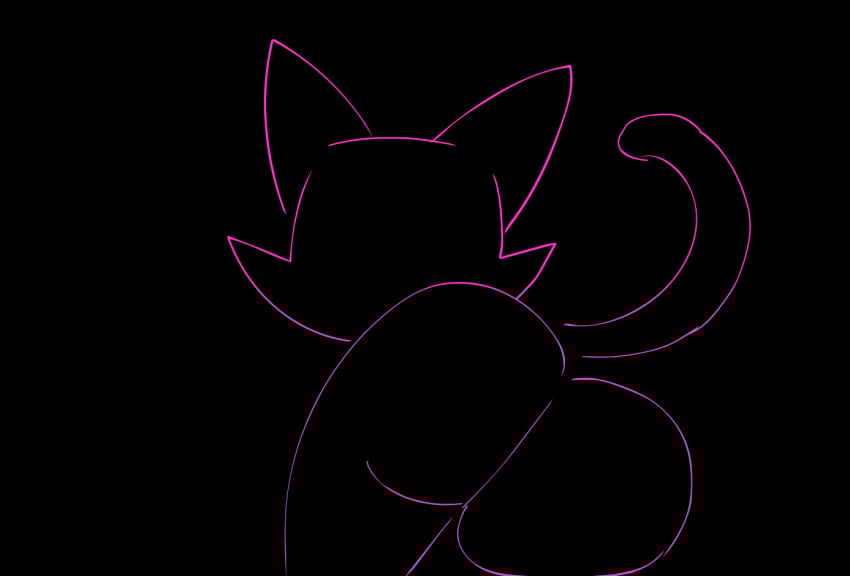 animated anus ass black_body black_fur bonesawbingus butt_jiggle deltarune felid female fur genitals heterochromia jiggling looking_at_viewer looking_back looking_back_at_viewer mammal pussy smile solo spread_pussy spreading undertale_(series)