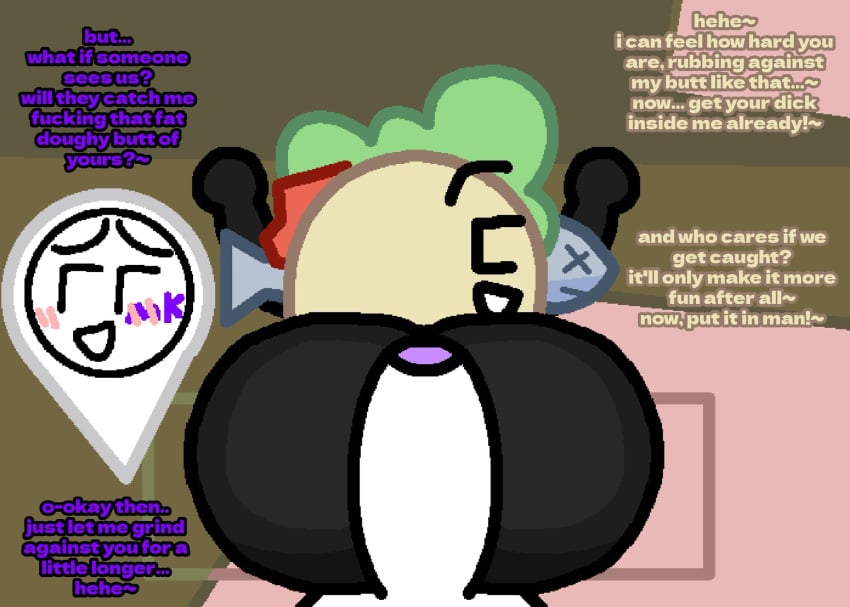 battle_for_bfb battle_for_bfdi battle_for_dream_island bfb bfdi bfdia big_ass hot_dogging humping inanimate_object jacknjellify marklimarko mk_ball_(marklimarko) object_show object_show_community object_shows osc penis taco_(bfdi) the_power_of_two tpot