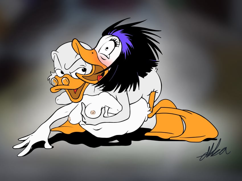 2018 4_fingers anthro asphyxiation avian bird black_hair blush breasts crying disney duck duo female forced glasses hair magica_de_spell male nipples nude open_mouth rape scrooge_mcduck simple_background straight strangling tears tikka tongue tongue_out vaginal yellow_nose