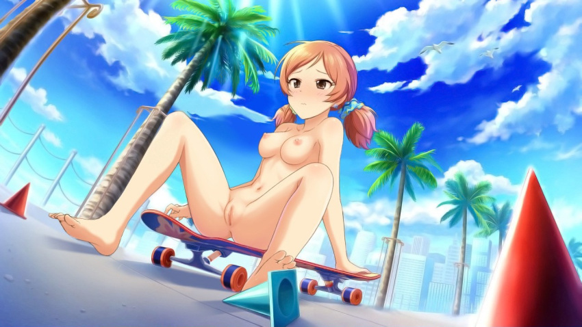 annin_doufu idolmaster idolmaster_cinderella_girls idolmaster_cinderella_girls_starlight_stage komatsu_ibuki nipples nude photoshop possible_duplicate pussy spread_legs