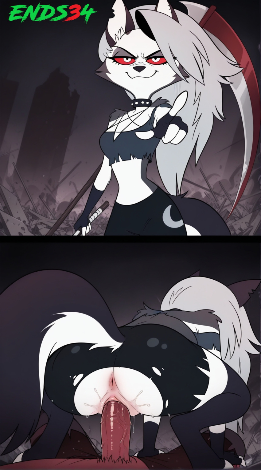 Loona (Helluva Boss) Rule 34 Image