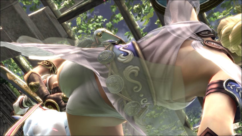 ass panties sophitia_alexandra soul_calibur soul_calibur_iv talim white_panties