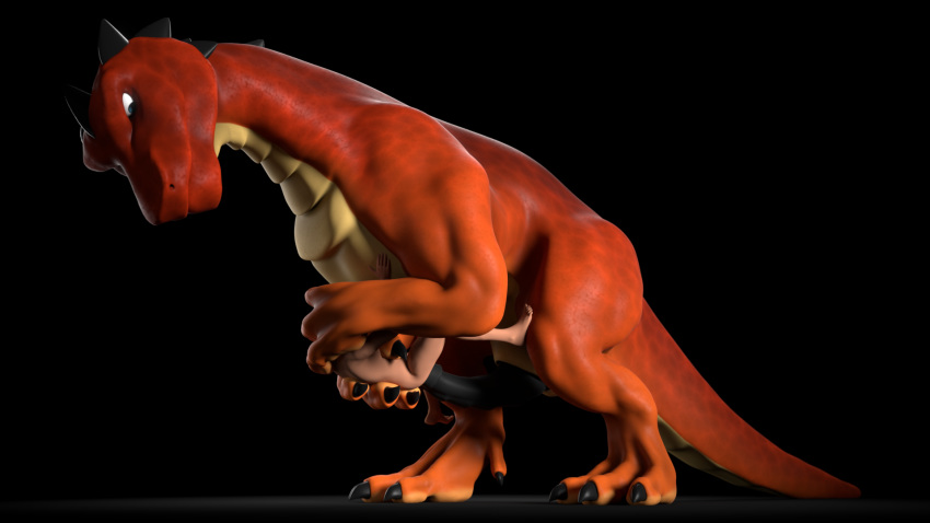 2016 3d anthro blender claws doublescale dragon human macro male mammal paws reptile scalie size_difference standing